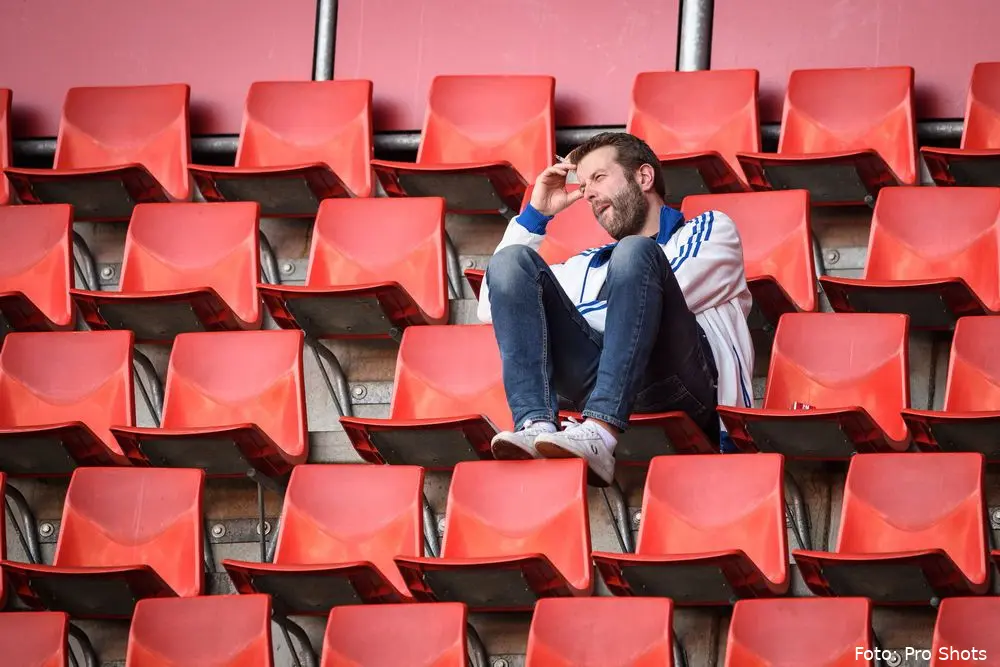 supporter degradatie fc twente 2019 verdrietig