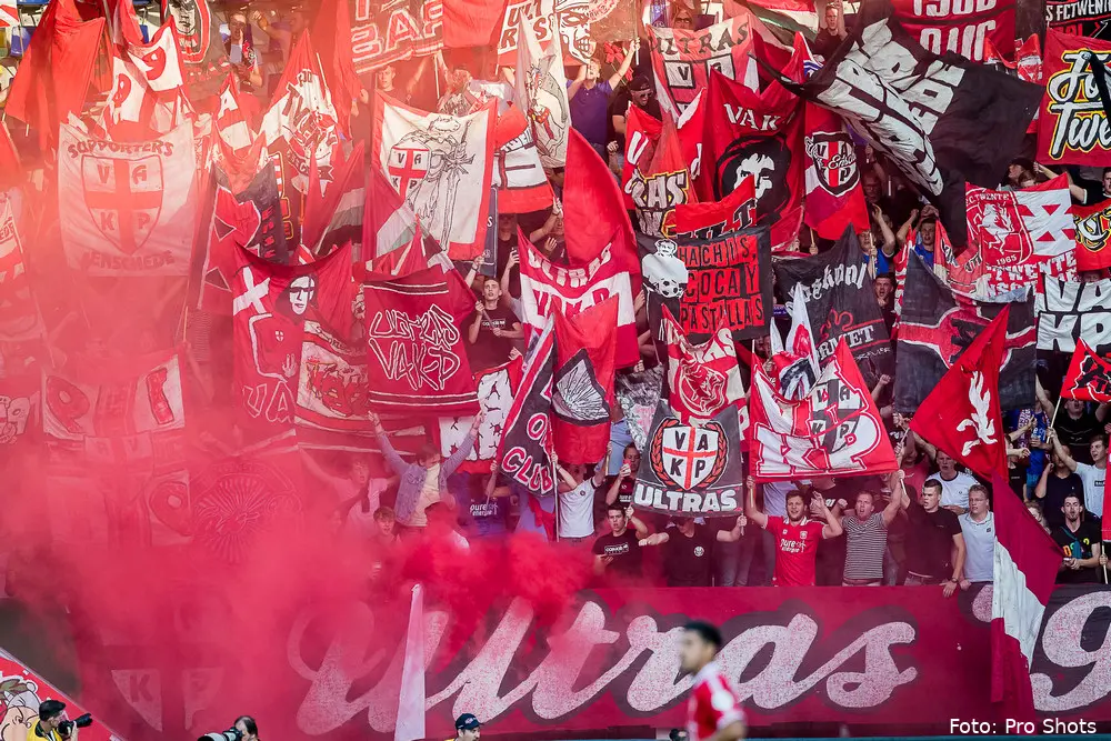 uitvak fc twente supporters fortuna sittard augustus 2021