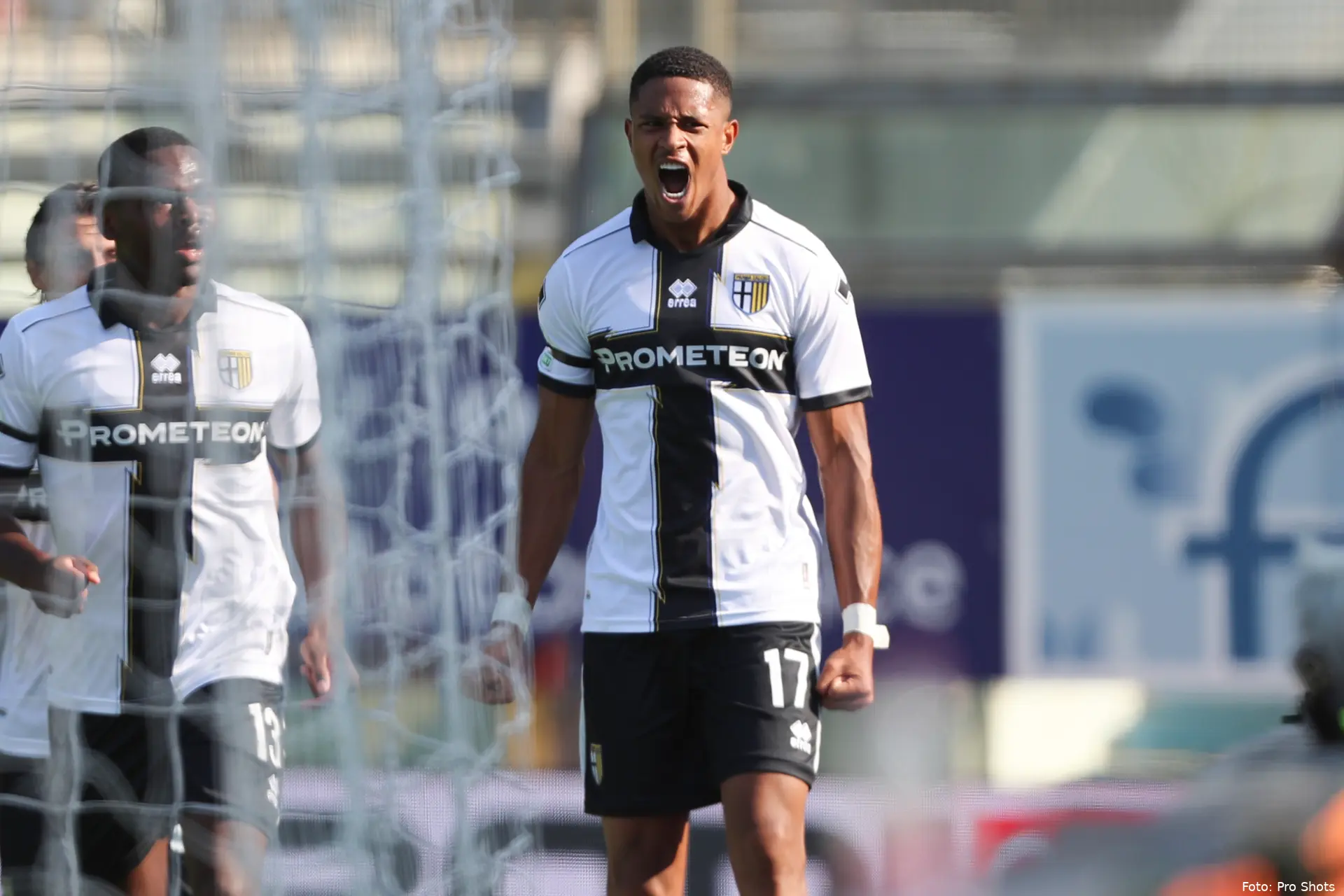 jayden oosterwolde fanatiek juichen parma calcio 2022