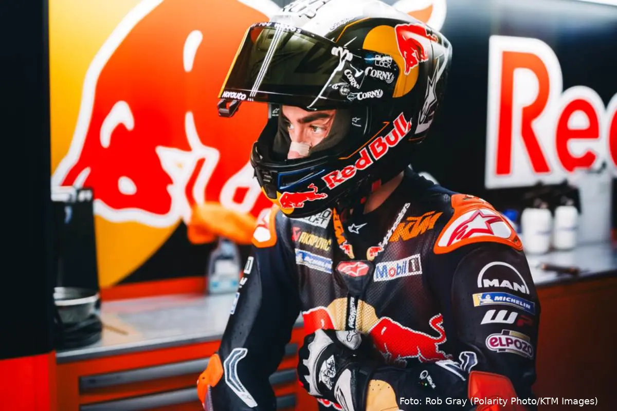 Pedro Acosta pilota KTM MotoGP a Valencia
