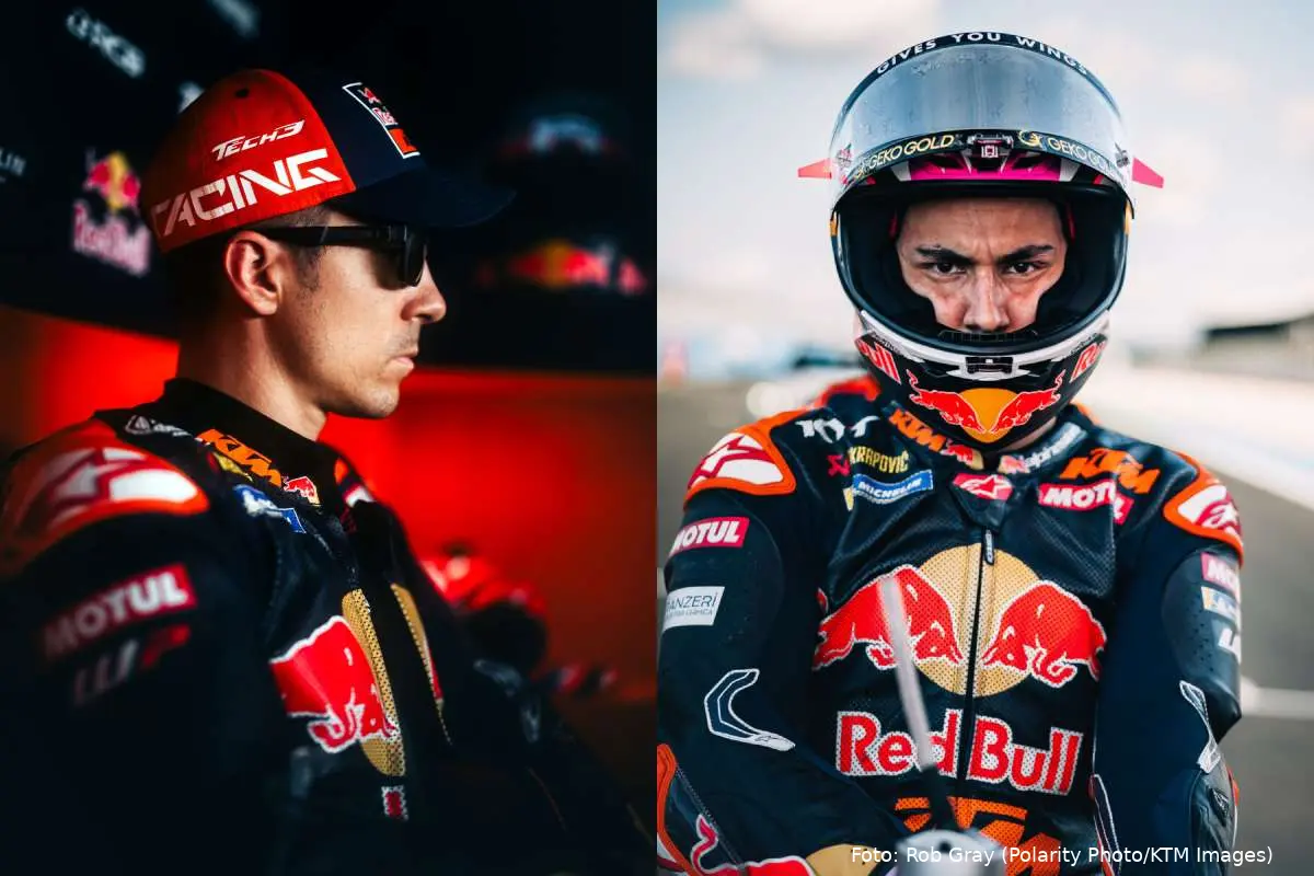 Maverick Vinales ed Enea Bastianini piloti KTM Tech3 MotoGP in Brasile
