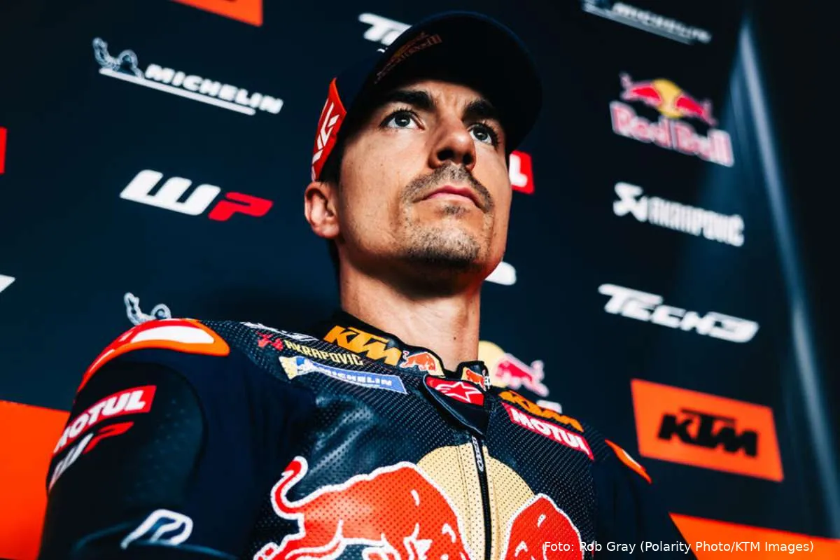 Maverick Vinales pilota KTM Tech3 MotoGP a Buriram, Thailandia