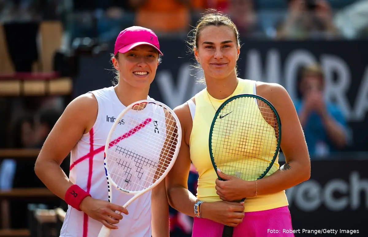 Iga Swiatek + Aryna Sabalenka