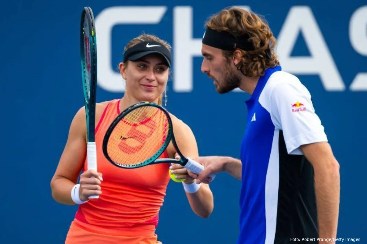 Paula Badosa Stefanos Tsitsipas
