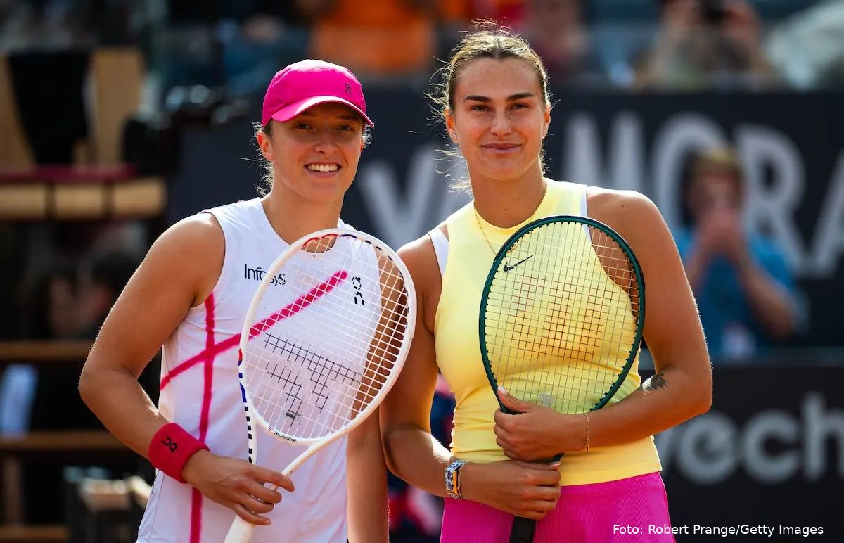 Iga Swiatek + Aryna Sabalenka