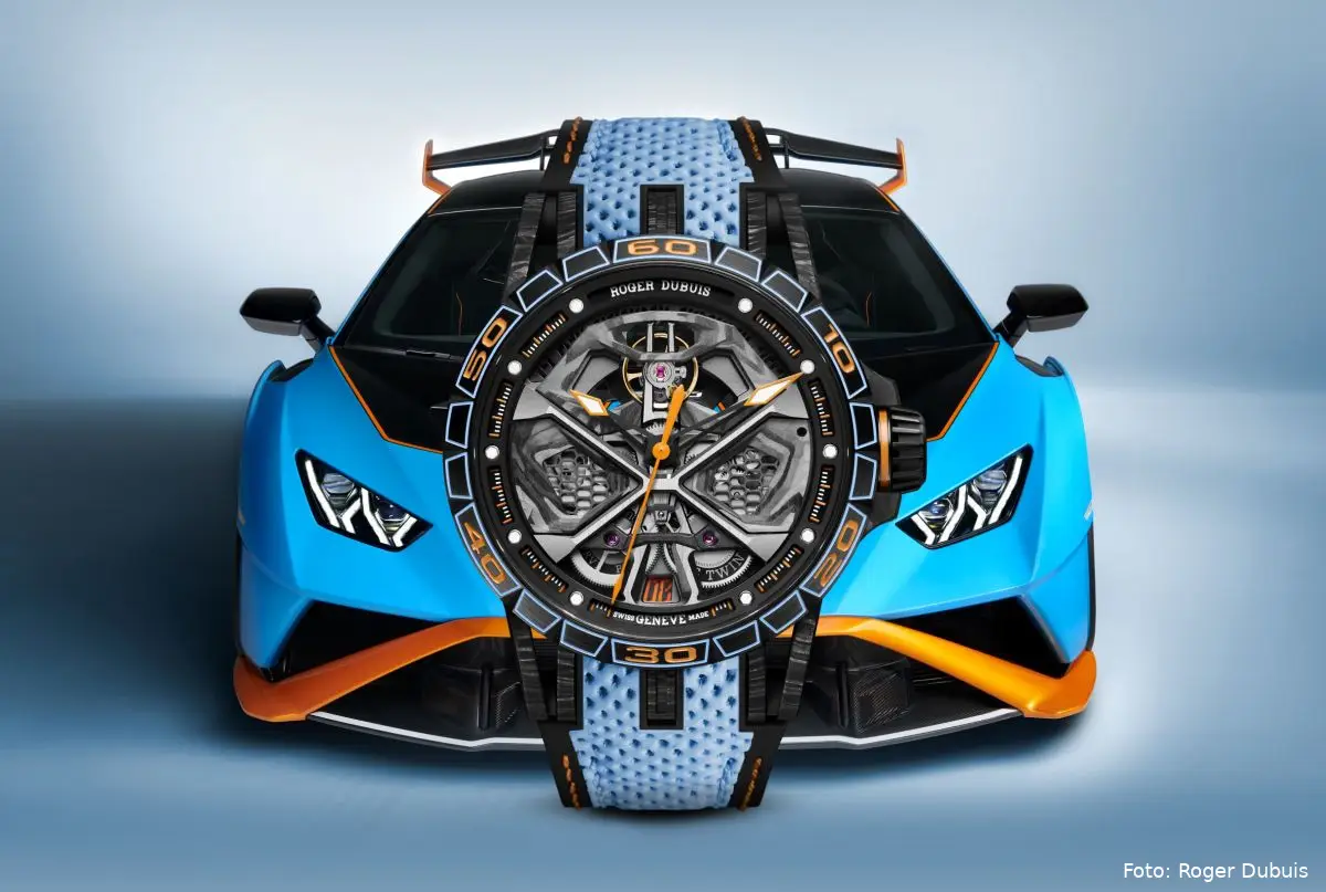 roger dubuis x lamborghini excalibur huracan sto 5