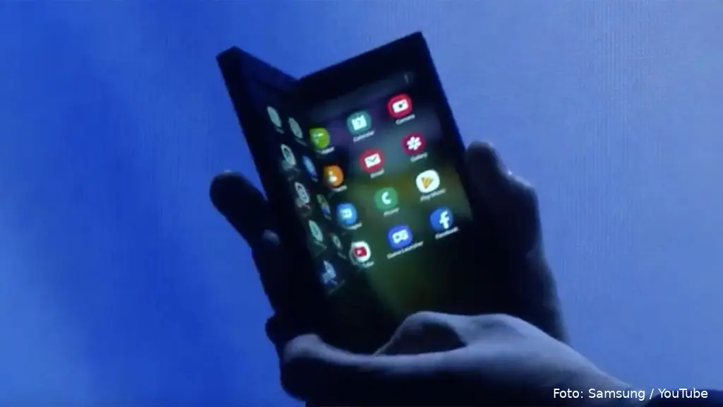 vouwbare telefoon samsung