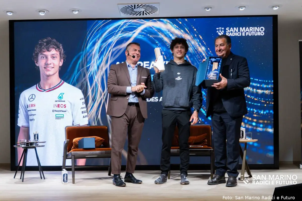 Kimi Antonelli a San Marino