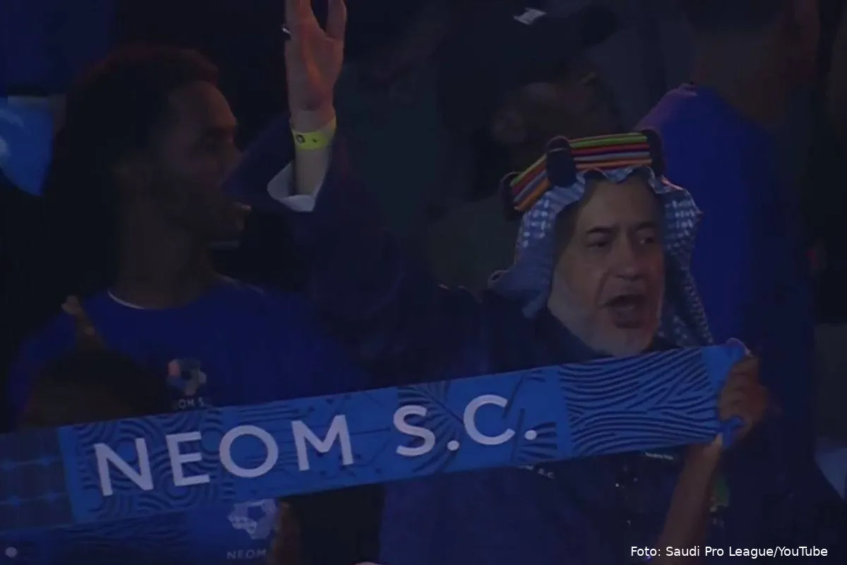 Saudiarabiske fodboldfans Neom S.C.