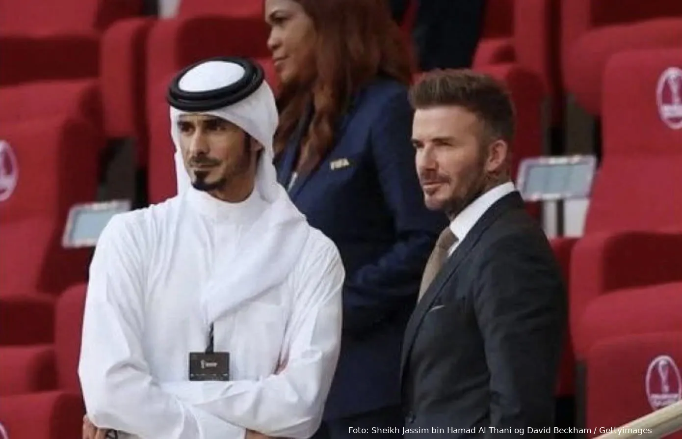 jassim bin hamad al thani david beckham manchester united