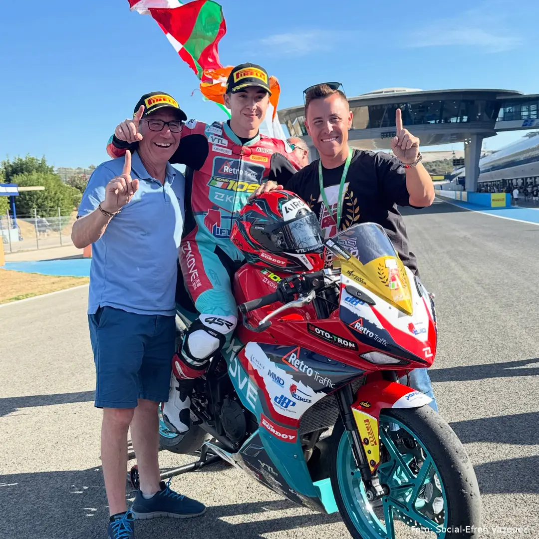 Beñat Fernandez campione del mondo Supersport 300&nbsp;