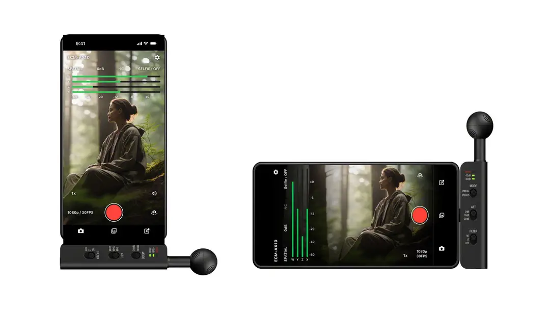 ECM-AX10_WithSmartphone_Vertical-Large