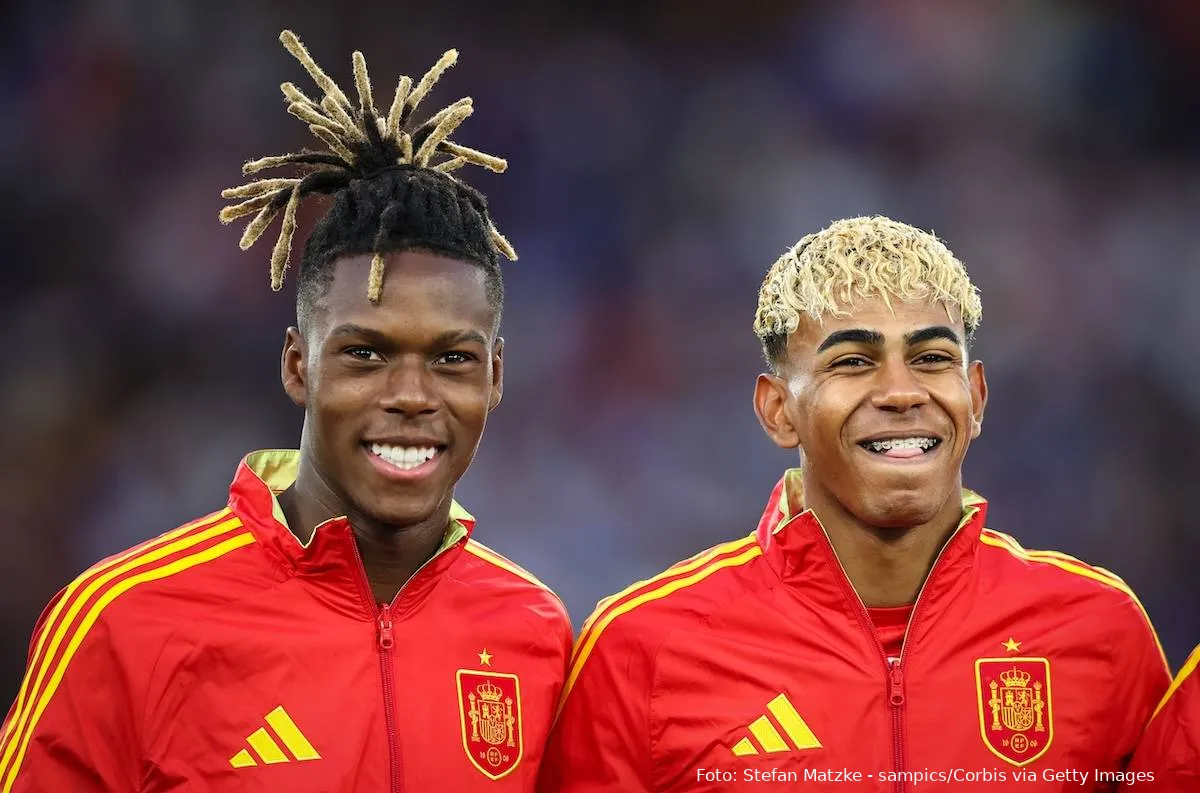 Nico Williams + Lamine Yamal + Spanien