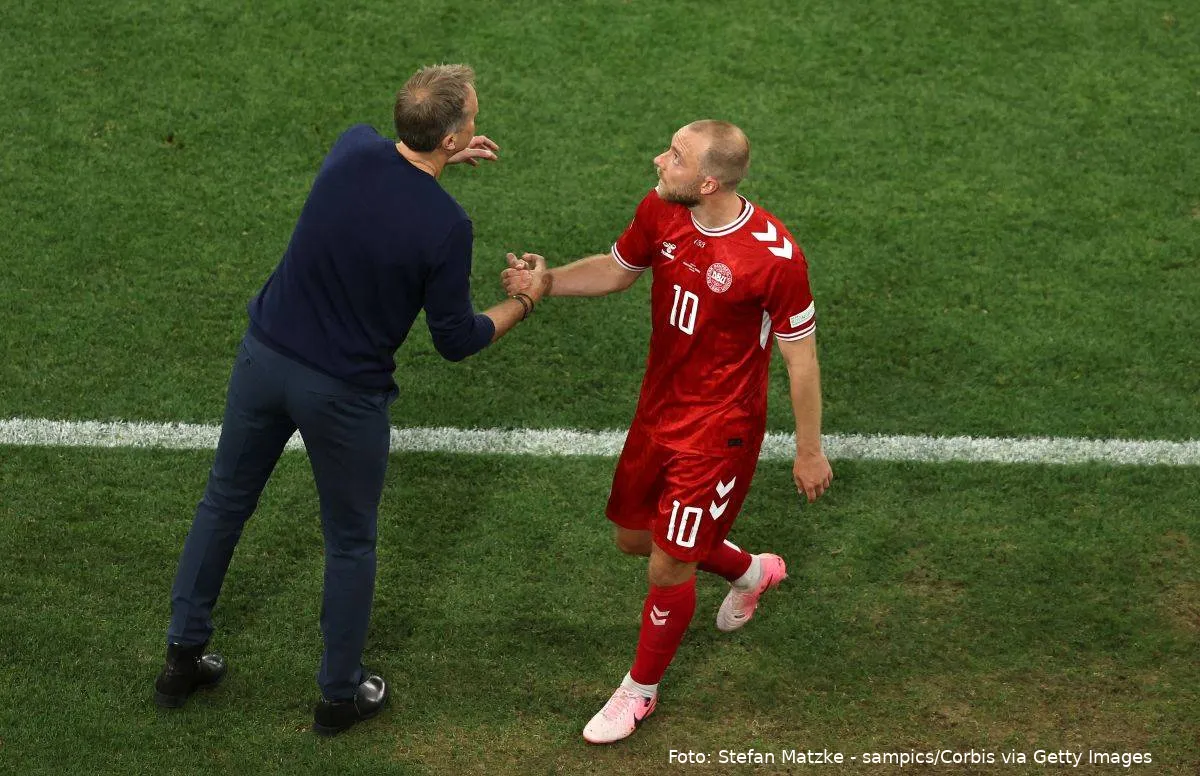 Kasper Hjulmand Christian Eriksen