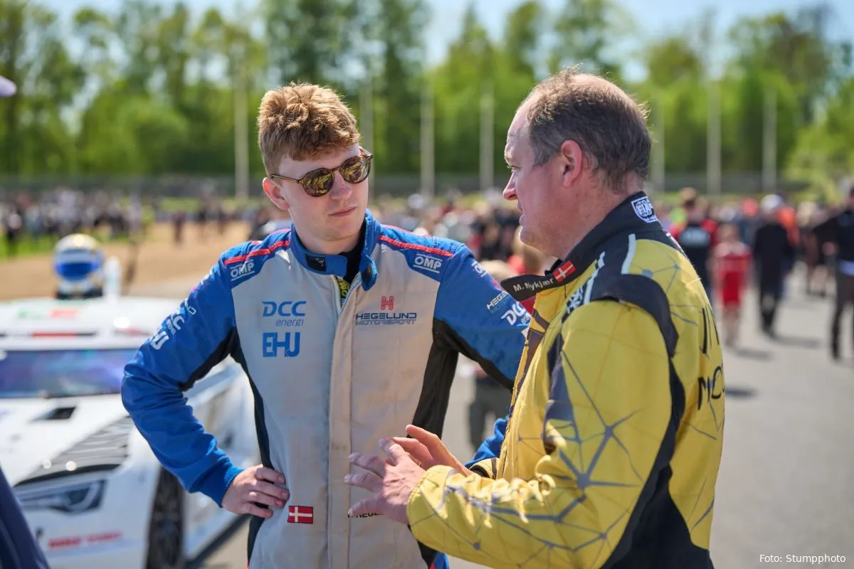 i den kommende saeson i selected car group super gt bliver peter hegelund og michel nykjaer konkurrenter foto stumpphoto
