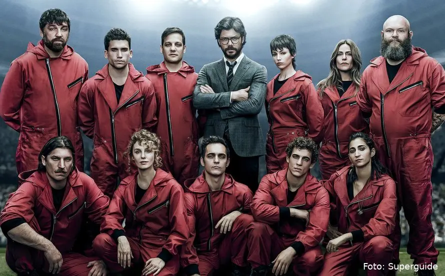 la casa de papel seizoen 4png