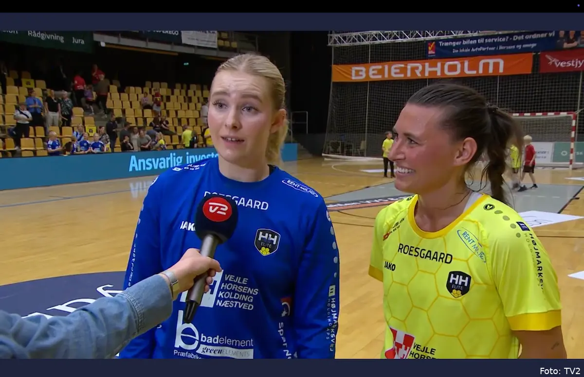 melanie bach mathilde bisgaard horsens handbold