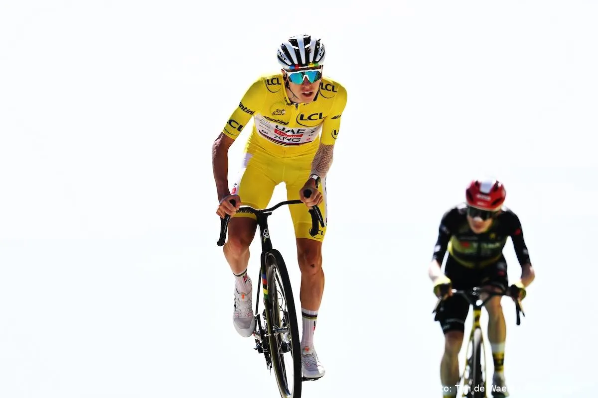 Tadej Pogacar Jonas Vingegaard