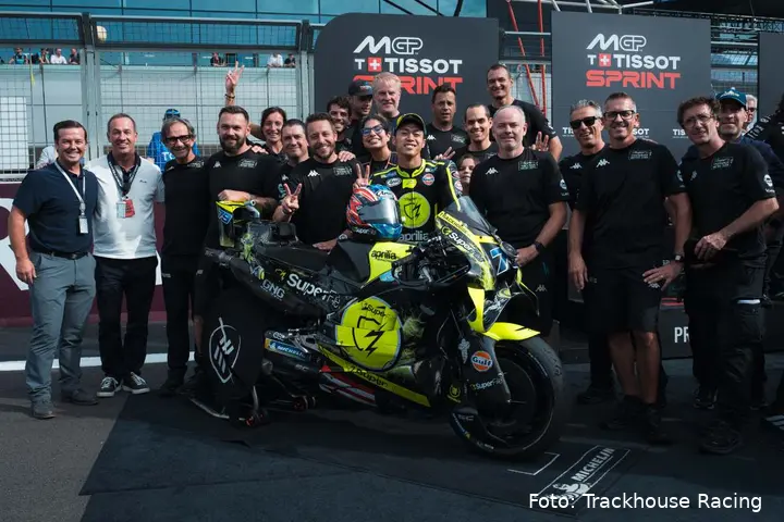 Ai Ogura col team Trackhouse Racing MotoGP