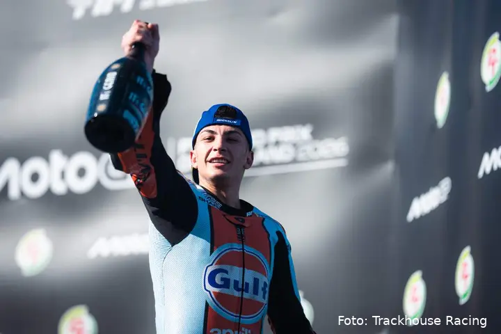 Raul Fernandez pilota del team Trackhouse MotoGP
