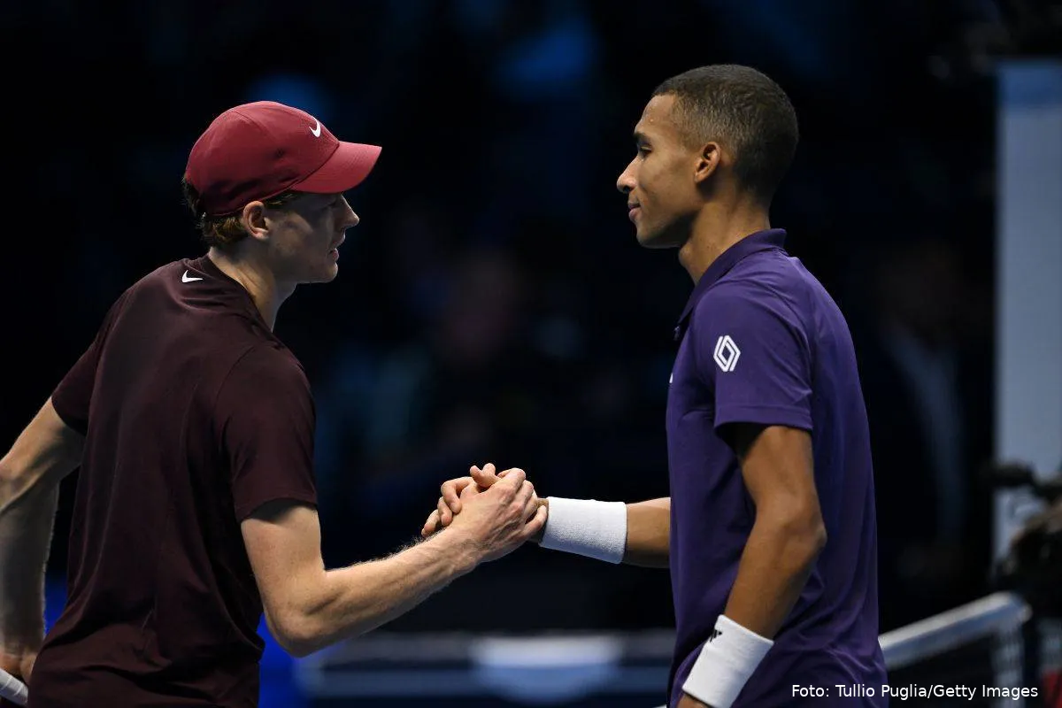 Jannik Sinner Felix Auger-Aliassime