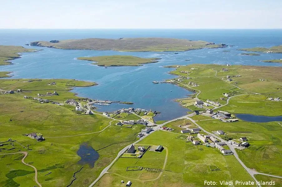 shetland private island
