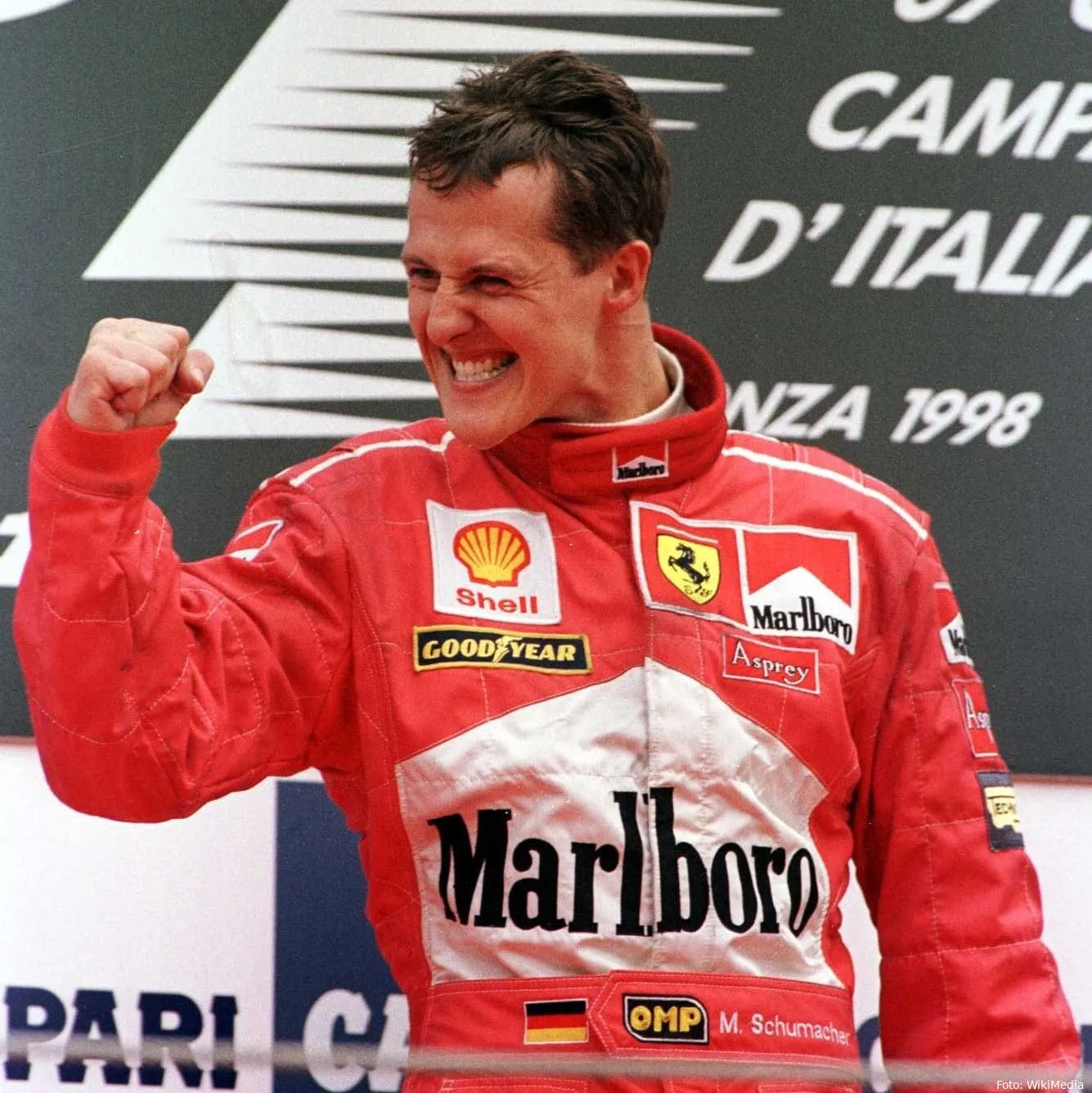 michael schumacher ferrari gp ditalia 1998