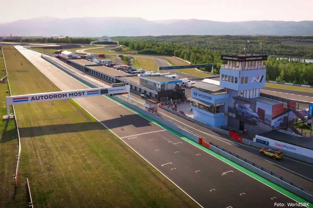 Circuito Most, Repubblica Ceca, del round Superbike WorldSBK