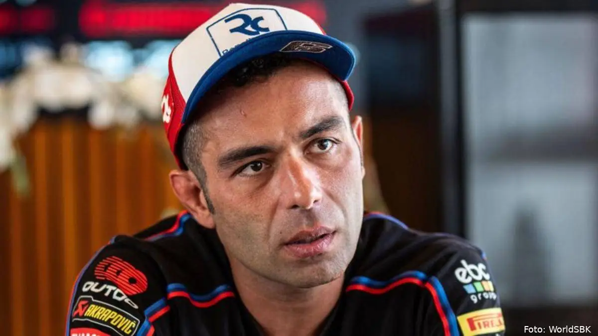 Danilo Petrucci pilota BMW Superbike
