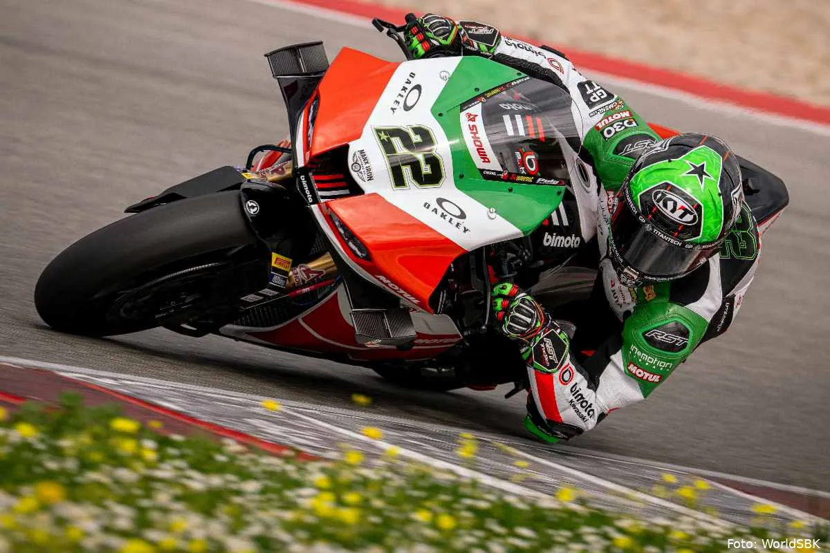 Alex Lowes Bimota Superbike SBK Test