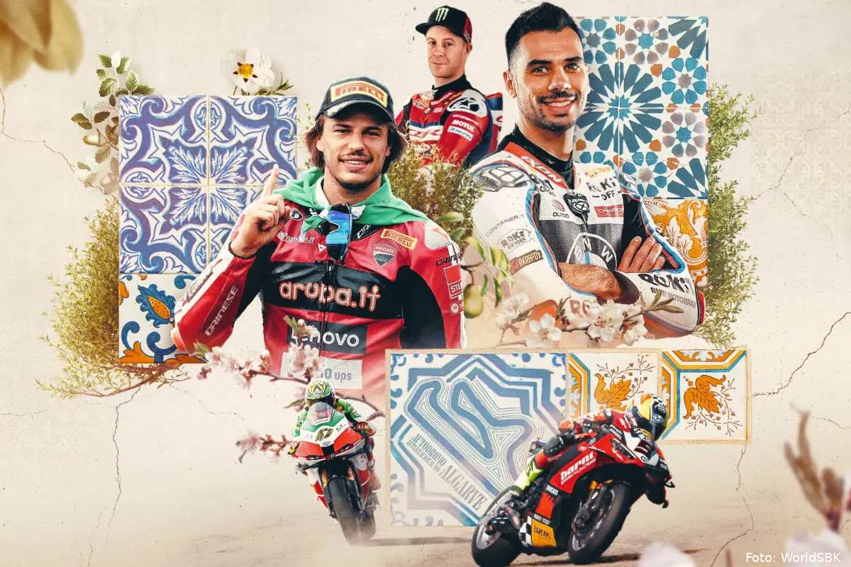 Bulega, Oliveira e Rea nel poster Superbike del round WorldSBK a Portimao, Portogallo