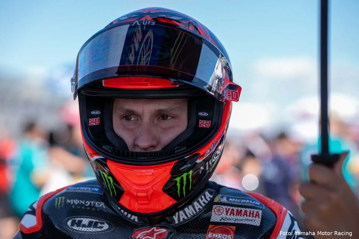 Fabio Quartararo pilota Yamaha MotoGP