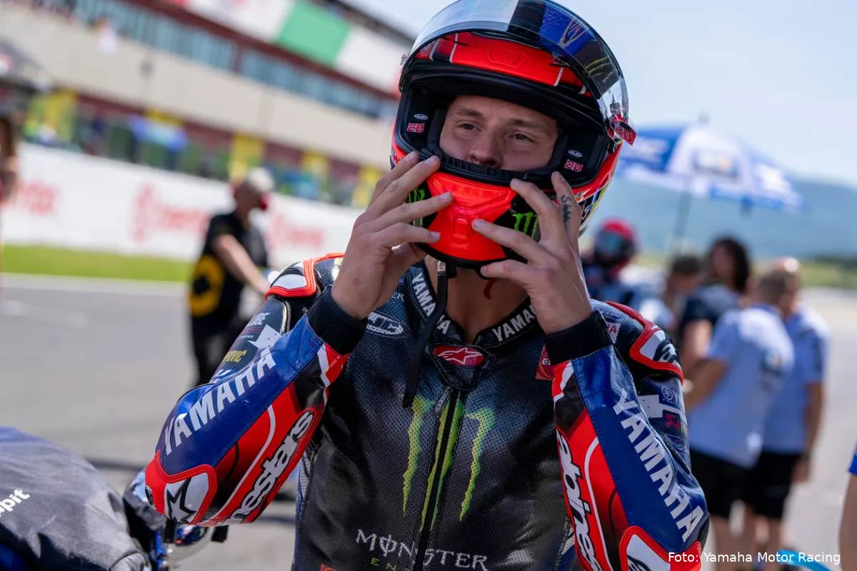 Fabio Quartararo pilota Yamaha MotoGP al Mugello