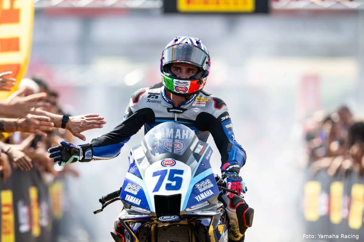 Albert Arenas pilota Yamaha nel Mondiale Supersport