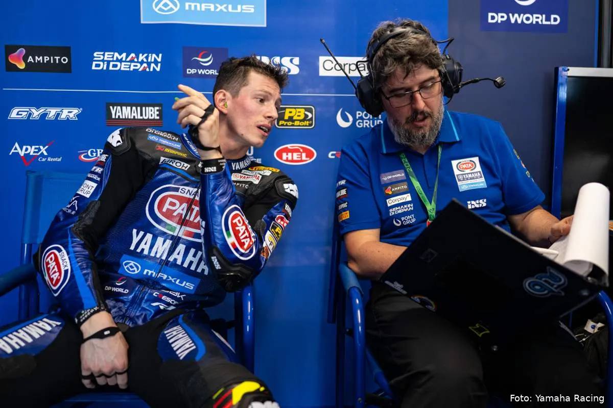 Andrea Locatelli Giulio Nava Yamaha Superbike SBK