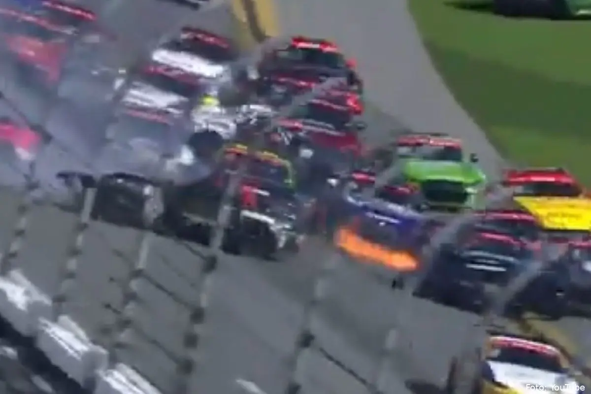 daytona crash