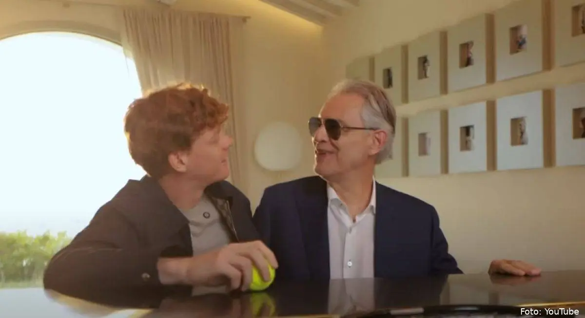 jannik sinner duet andrea bocelli