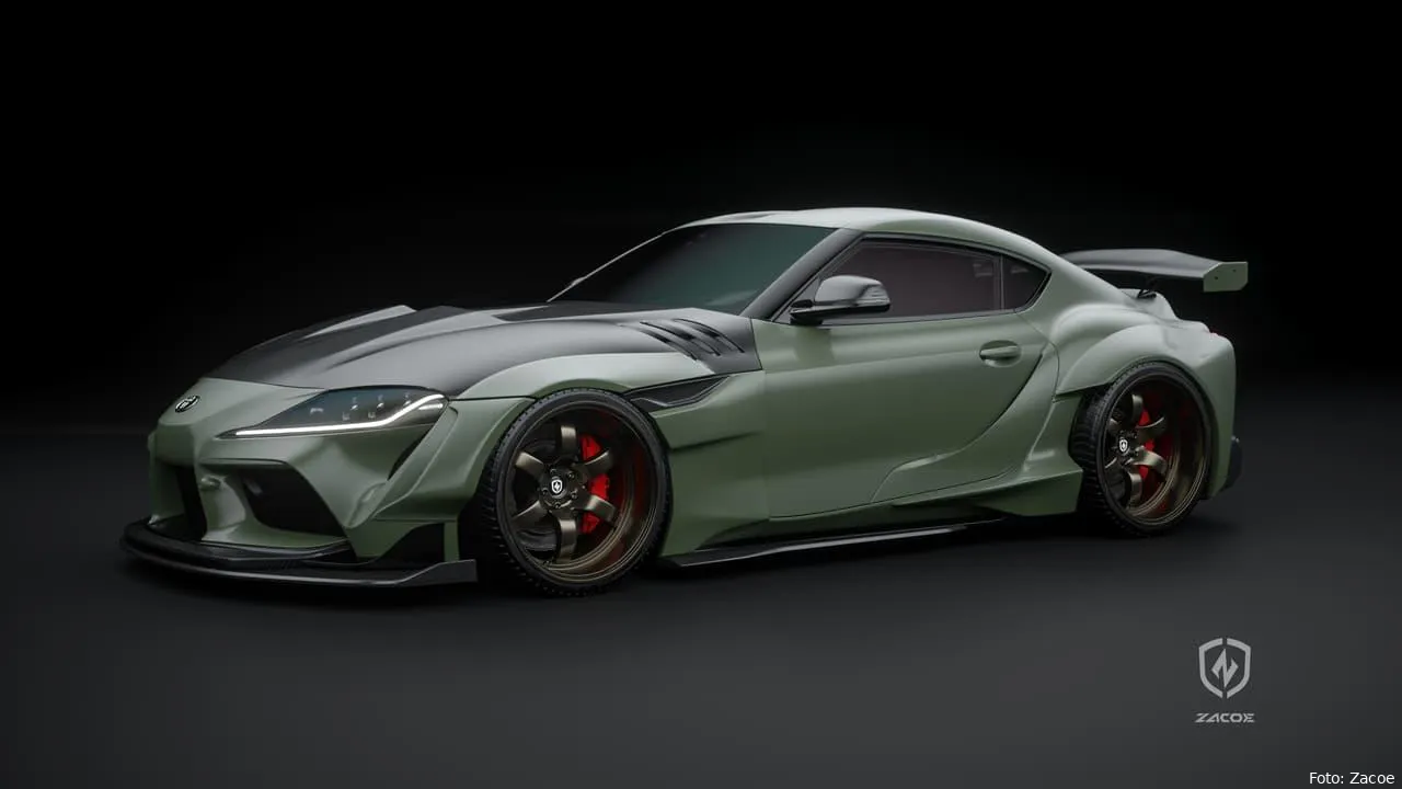 toyota supra zacoe widebody 1