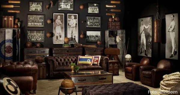 steampunk mobel und einrichtungstipps fur den perfekten vintage look wohnzimmer leder mobel deko