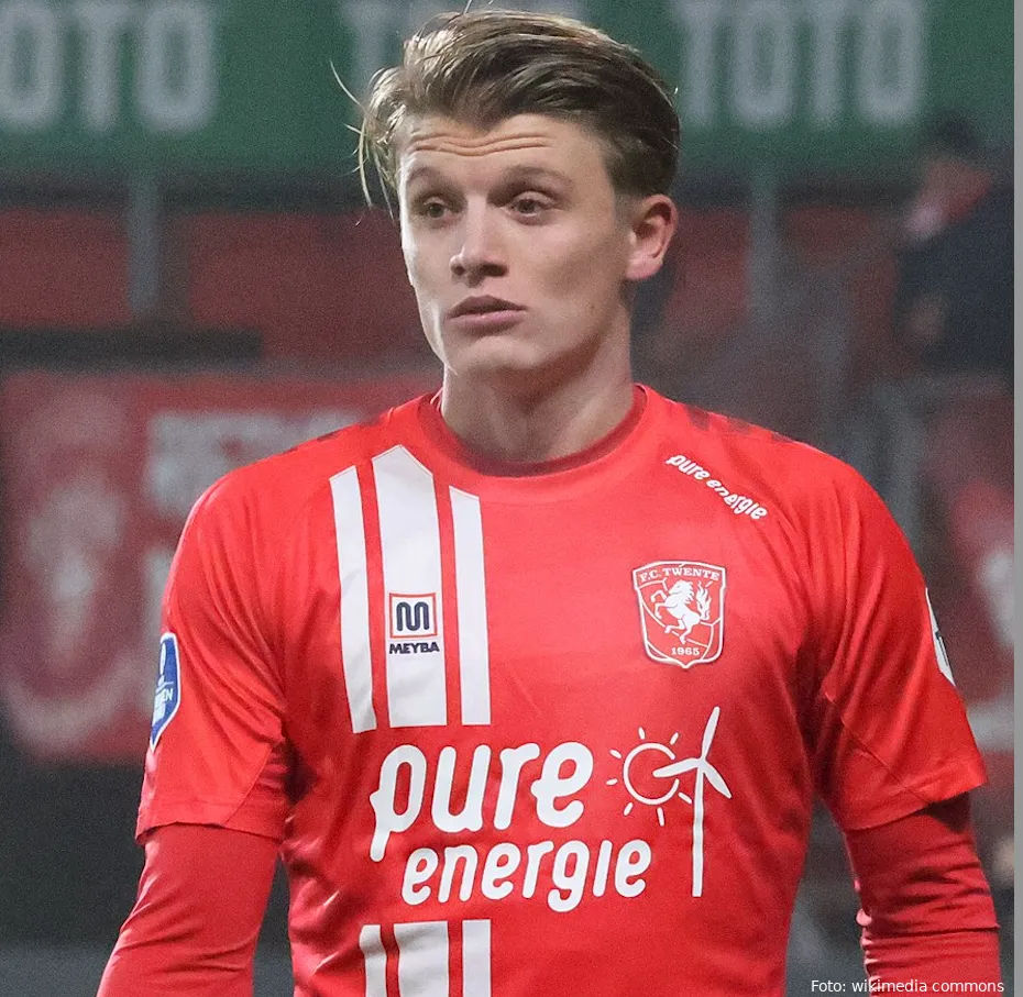 Sem Steijn die na dit seizoen in het shirt van Feyenoord te bewonderen is