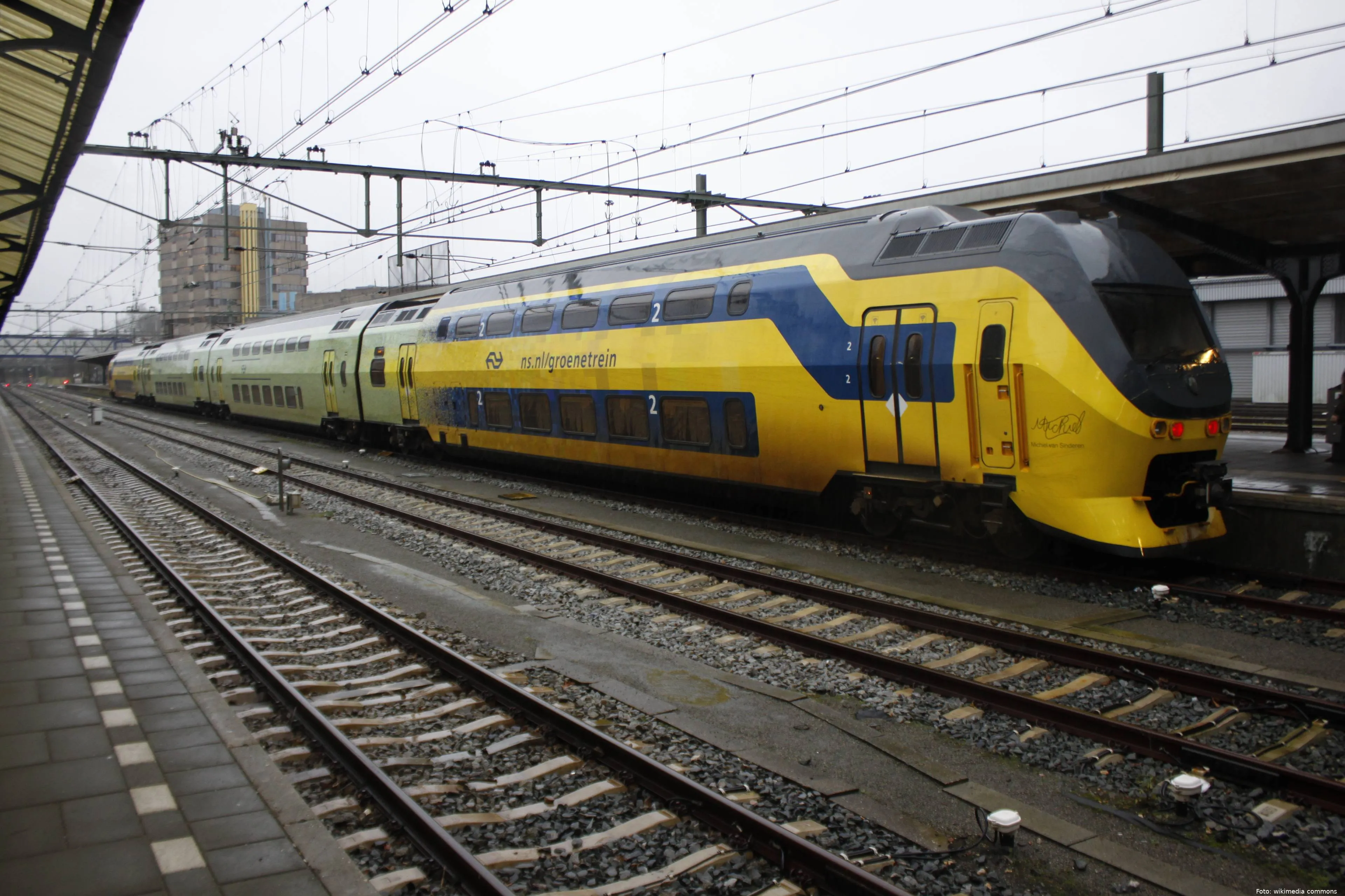 Groene_trein_Groningen