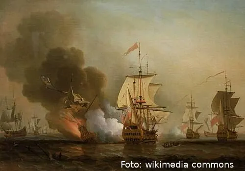 Wager's_Action_off_Cartagena,_28_May_1708