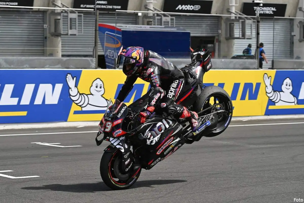 Gara MotoGP Francia: Martin frega Bezzecchi, podio tutto Aprilia a Le ...