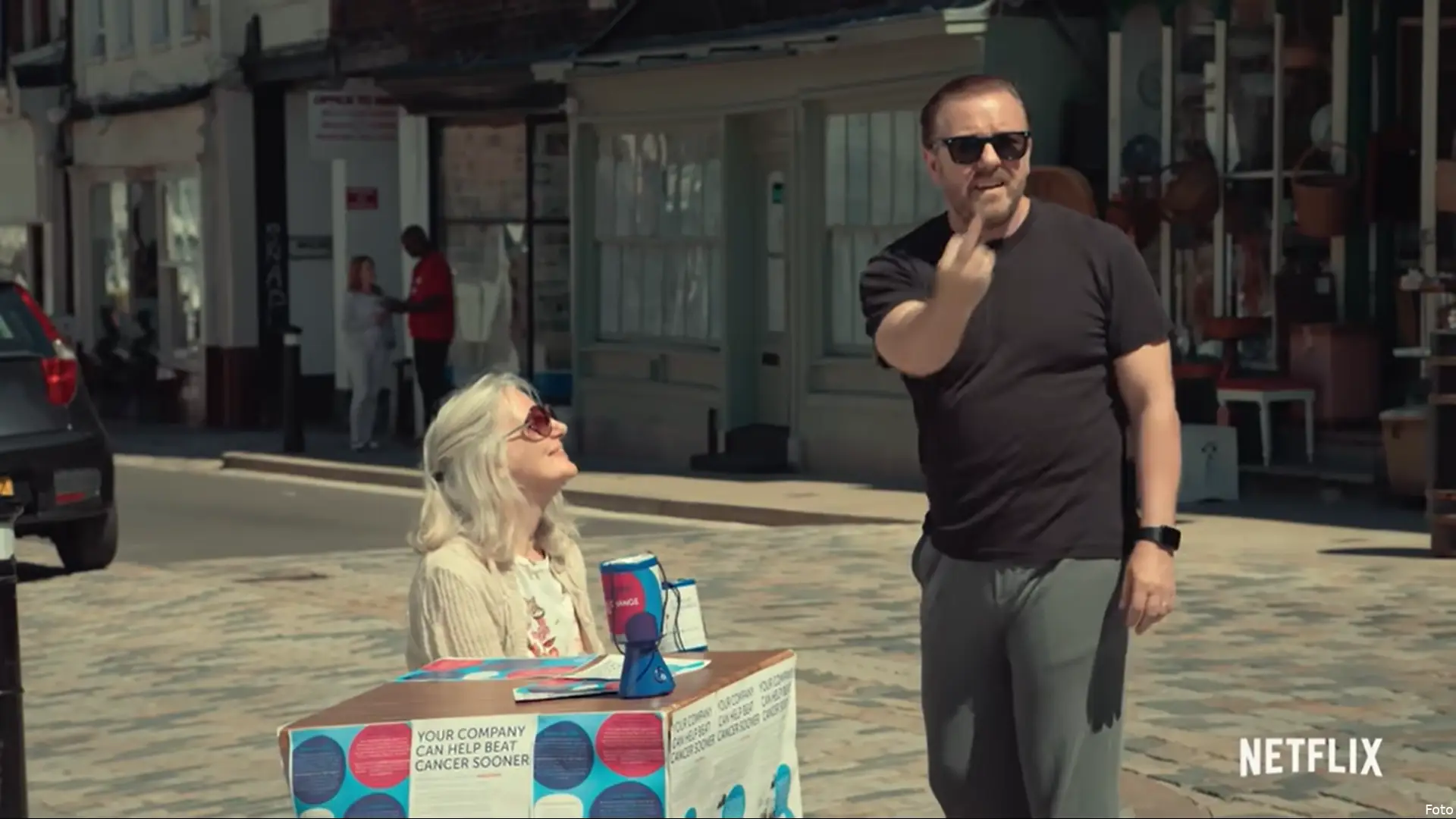 Ricky Gervais zegt nieuw seizoen van After Life te gaan maken