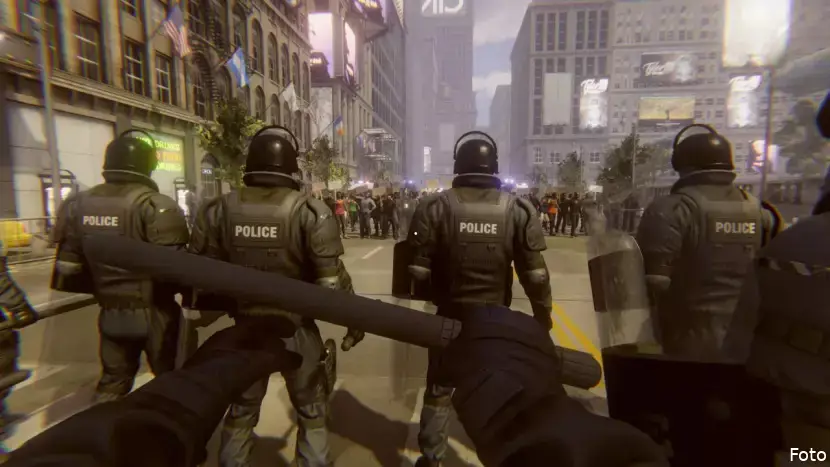 Corecivic Riot Control Riot Control Simulator is de ideale uitlaatklep door op betogers in te ...