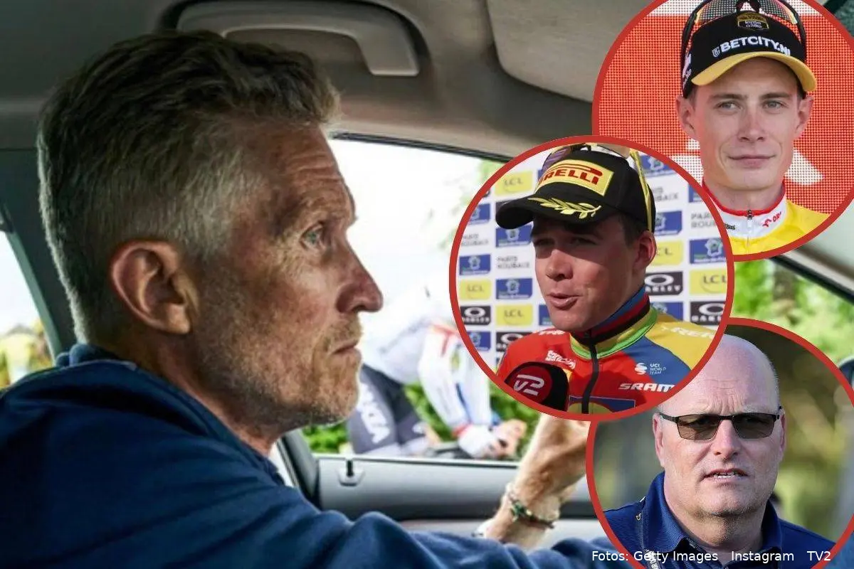 Brian Holm Mads Pedersen Jonas Vingegaard Bjarne Riis