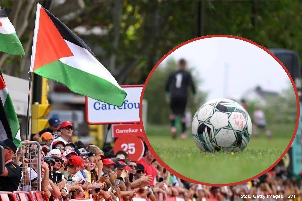 Palæstina protester fodbold