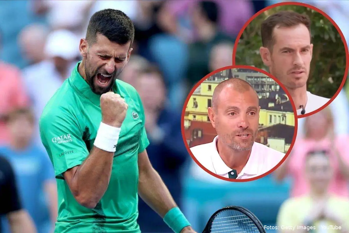 Novak Djokovic Andy Murray Boris Bosnjakovic