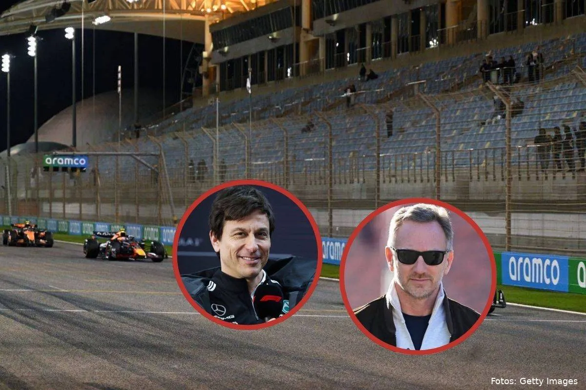 Christian Horner Toto Wolff