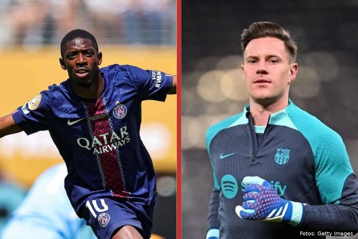 Ousmane Dembélé Marc-André ter Stegen